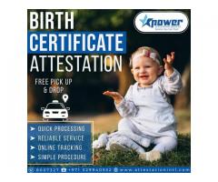 Birth Certificate attestation in Dubai